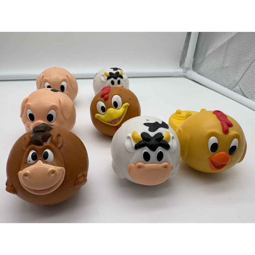 Mickey Mouse Clubhouse Barnyard Dance Farm- Replacement Parts Lot Of 7 Animals